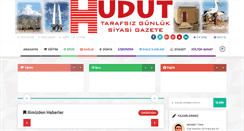 Desktop Screenshot of gazetehudut.com